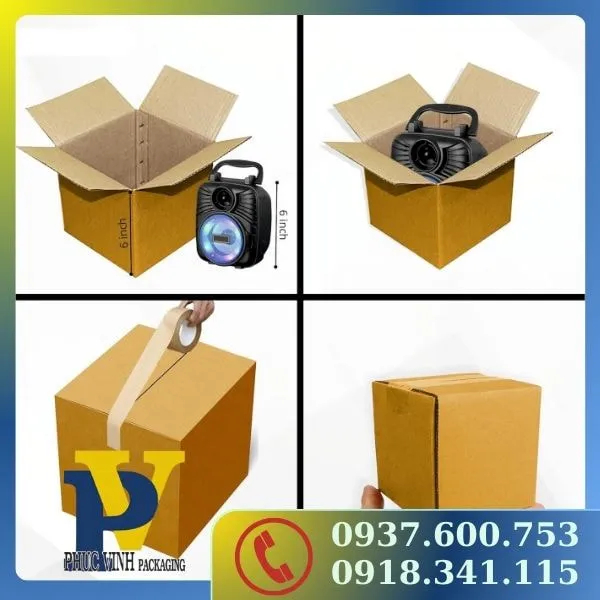 Giải Pháp Gửi Hàng Tiện Dụng Với Hộp Carton Gói Hàng Phúc Vinh