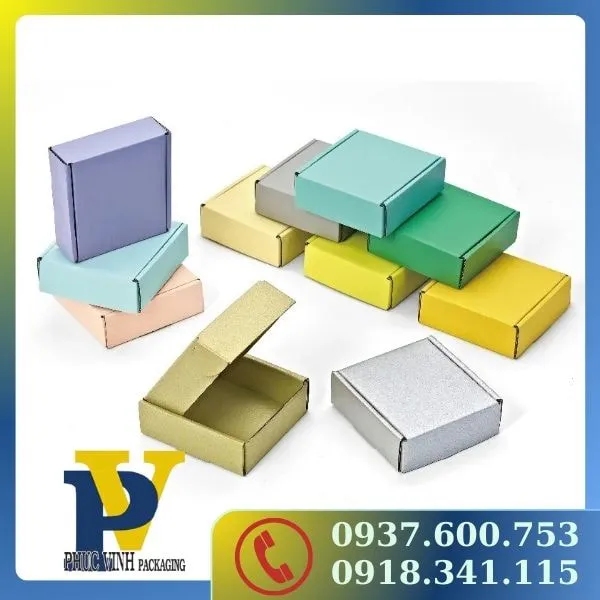 Phúc Vinh Mang Đến Hộp Carton Trắng – Đóng Gói Đẹp Mắt, Tinh Tế