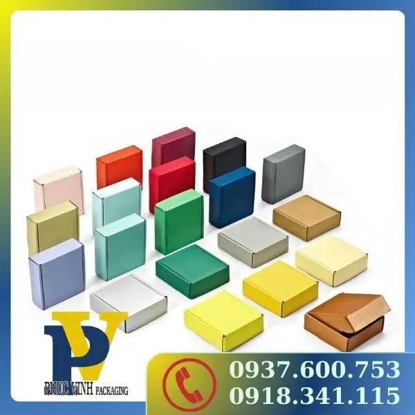 Phúc Vinh Cung Cấp Hộp Giấy Carton – Đóng Gói Bền Bỉ, An Toàn Cho Mọi Sản Phẩm