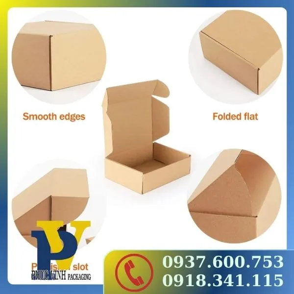 Phúc Vinh Cung Cấp Hộp Giấy Carton – Đóng Gói Bền Bỉ, An Toàn Cho Mọi Sản Phẩm