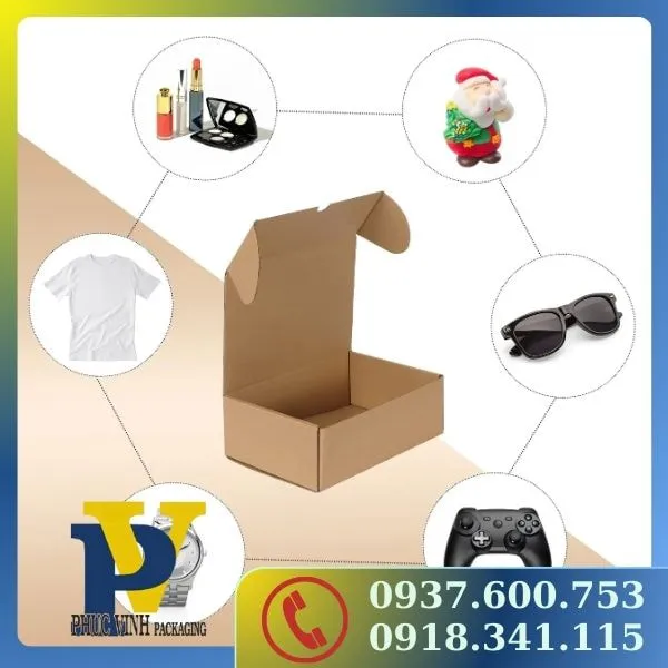 Phúc Vinh Cung Cấp Hộp Giấy Carton – Đóng Gói Bền Bỉ, An Toàn Cho Mọi Sản Phẩm