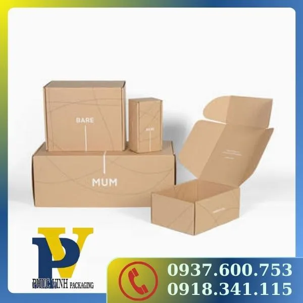 Hộp Carton In Offset Phúc Vinh – Sắc Nét Trong Từng Chi Tiết In Ấn