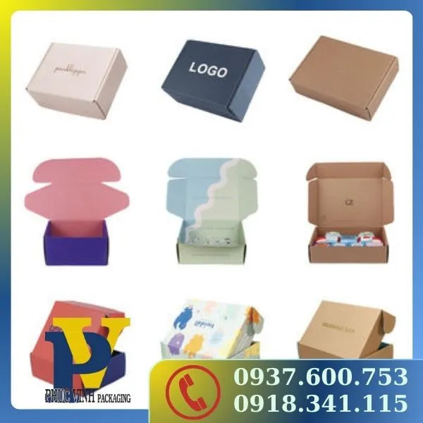Hộp Carton In Offset Phúc Vinh – Sắc Nét Trong Từng Chi Tiết In Ấn