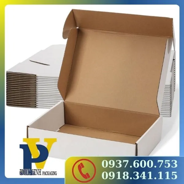 Hộp Carton Đựng Giày Phúc Vinh – Chất Lượng Cao, Bảo Vệ Thương Hiệu