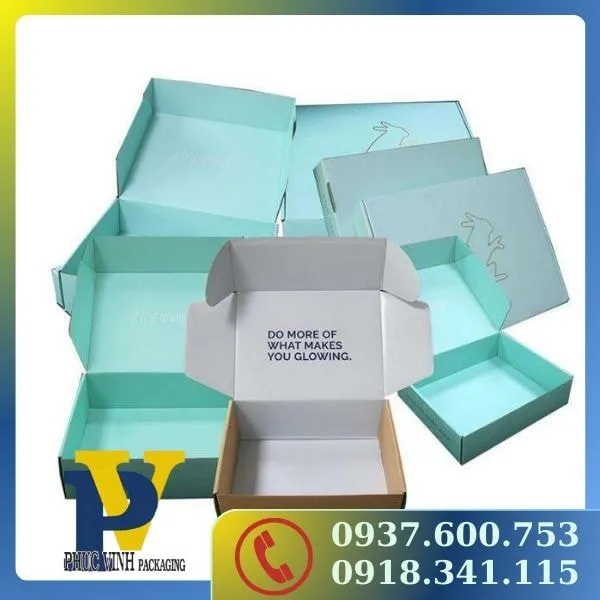 Hộp Carton Đựng Thực Phẩm Phúc Vinh – Bảo Vệ Thực Phẩm Hiệu Quả, Tiện Lợi