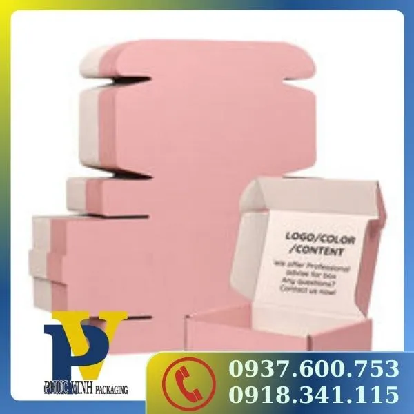 Hộp Carton Đựng Thực Phẩm Phúc Vinh – Bảo Vệ Thực Phẩm Hiệu Quả, Tiện Lợi