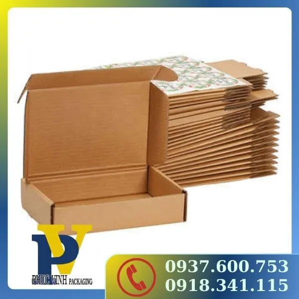Hộp Carton Đựng Thực Phẩm Phúc Vinh – Bảo Vệ Thực Phẩm Hiệu Quả, Tiện Lợi