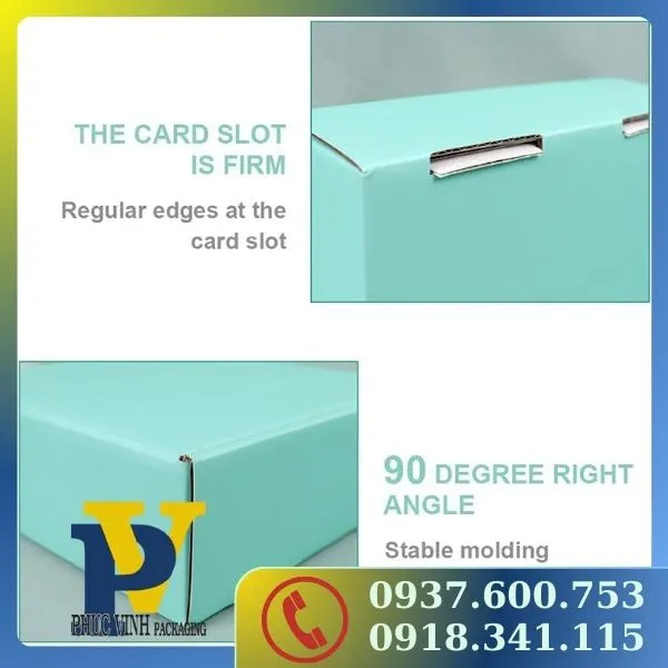 Hộp Carton Đựng Thực Phẩm Phúc Vinh – Giữ Nguyên Độ Tươi Ngon, An Toàn