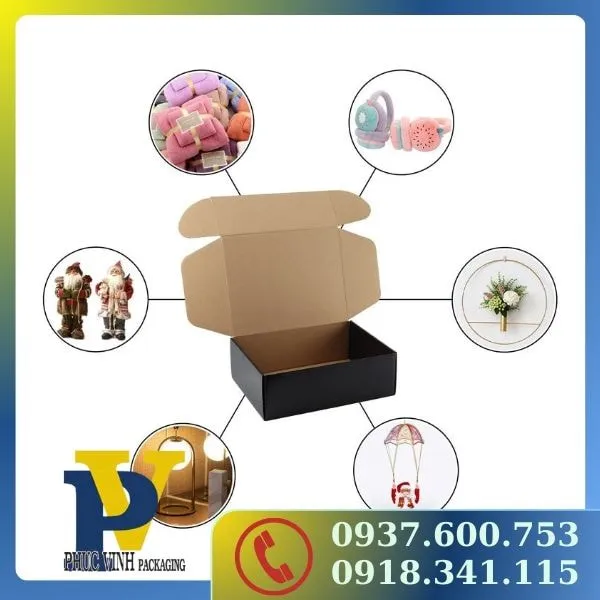 Hộp Carton Đựng Quà Phúc Vinh – Giải Pháp Sang Trọng Cho Mọi Dịp Đặc Biệt