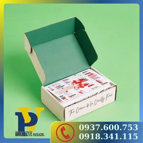 Phúc Vinh Cung Cấp Hộp Carton Đựng Quà – Thiết Kế Đẹp, Chất Lượng Cao
