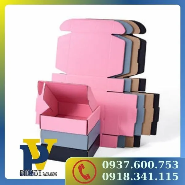  Hộp Carton Đựng Quần Áo Phúc Vinh – Bảo Vệ Thương Hiệu Của Bạn