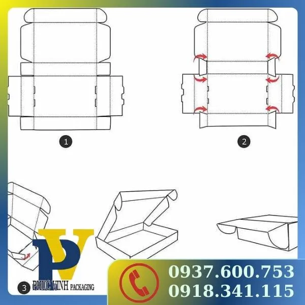 Phúc Vinh Mang Đến Hộp Carton Đựng Thực Phẩm – Đóng Gói An Toàn, Đáng Tin 