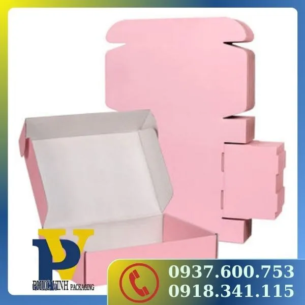 Hộp Carton Đựng Giày Phúc Vinh – Bảo Vệ Sản Phẩm Giày Dép Tốt Nhất