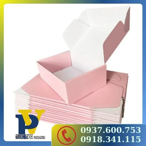 Đóng Gói Sản Phẩm Nhỏ Chuyên Nghiệp Với Hộp Carton Nhỏ Phúc Vinh