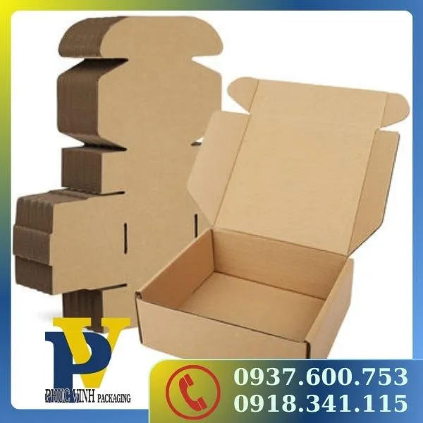 Hộp Carton Đựng Giày Phúc Vinh – Bảo Vệ Sản Phẩm Giày Dép Tốt Nhất