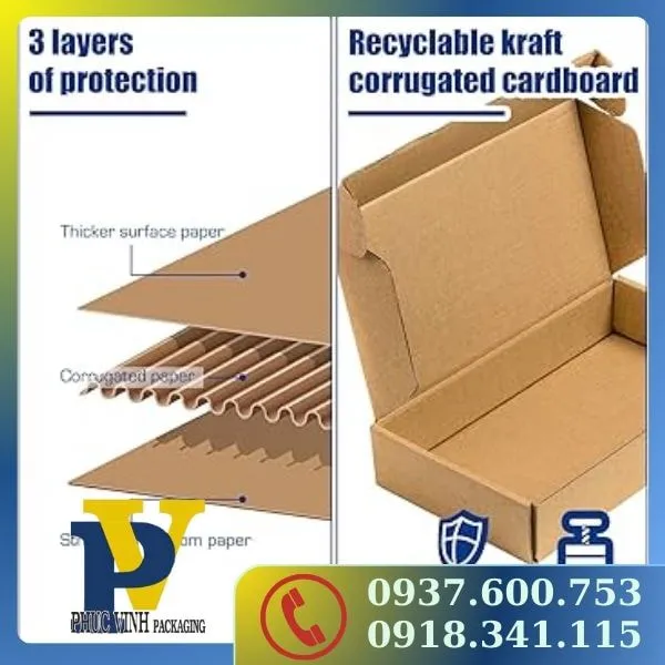 Giải pháp đóng gói hoàn hảo với thùng Carton Phúc Vinh