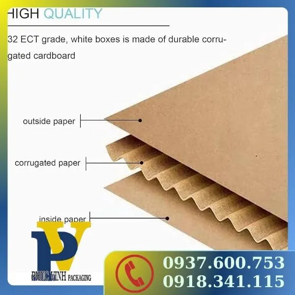 Thùng Carton đóng hàng Phúc Vinh – Chắc chắn, bền bỉ, an toàn cho mọi sản phẩm