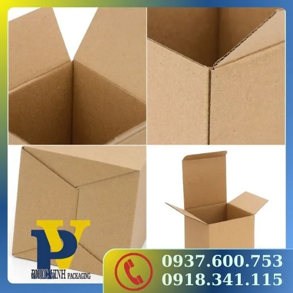 Thùng Carton đóng hàng Phúc Vinh – Chắc chắn, bền bỉ, an toàn cho mọi sản phẩm