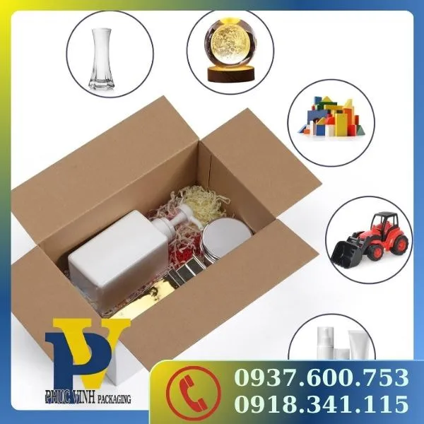 Phúc Vinh Cung Cấp Hộp Carton Đựng Thực Phẩm – Đảm Bảo Vệ Sinh An Toàn