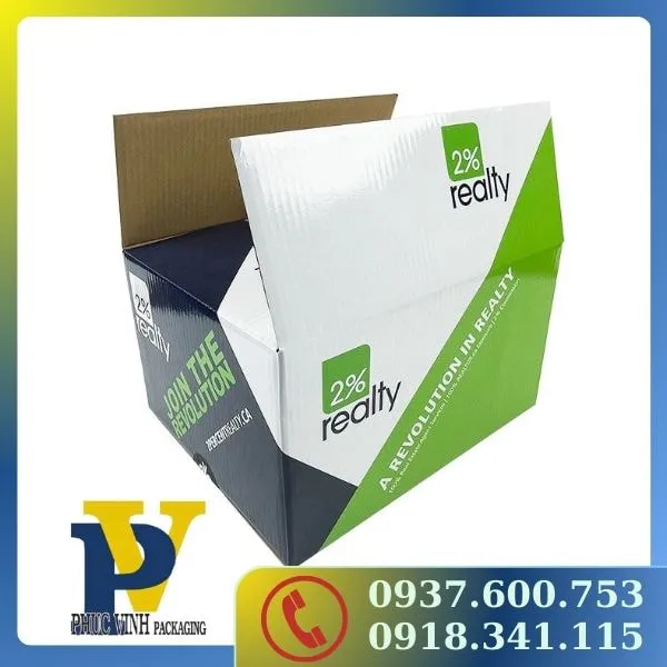 Phúc Vinh Cung Cấp Hộp Carton In Offset – Nâng Tầm Thương Hiệu Với Thiết Kế Đẹp