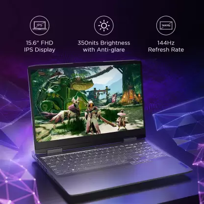 Laptop Lenovo LOQ 15IRH8 Intel Core i5-13420H | RTX 3050 6GB | 16GB | 512GB | 15.6 inch FHD 144Hz | Win 11 | Xám