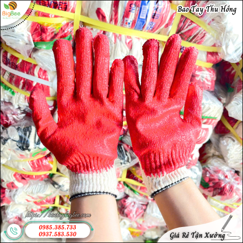 Găng tay lao động nhúng nhựa giá rẻ chất lượng cao. Găng tay lao động nhúng nhựa giá rẻ chất lượng cao.