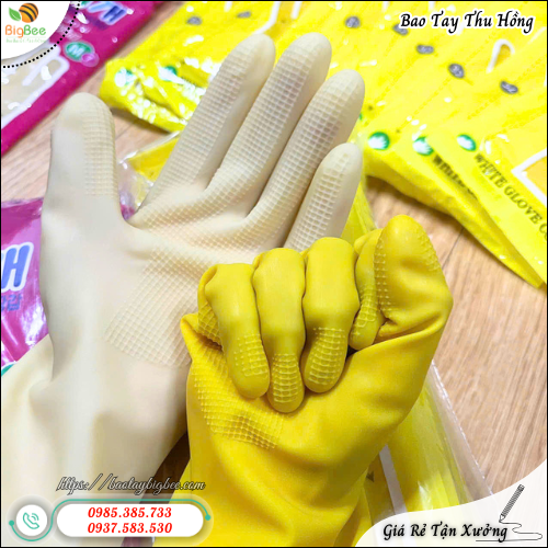 Găng Tay Cao Su Gia Dụng Chống Trơn An Toàn. Găng Tay Cao Su Gia Dụng Chống Trơn An Toàn.