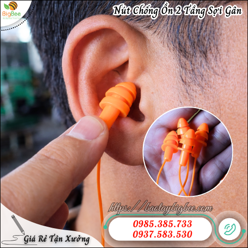 Nút Chống Ồn 2 Tầng Dùng Cho Công Nhân, Công Trình. Nút Chống Ồn 2 Tầng Dùng Cho Công Nhân, Công Trình.