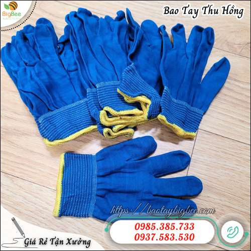 Sỉ Bao Tay Thun Mỏng Kim 13 Màu Xanh Lao Động Nhẹ. Sỉ Bao Tay Thun Mỏng Kim 13 Màu Xanh Lao Động Nhẹ.