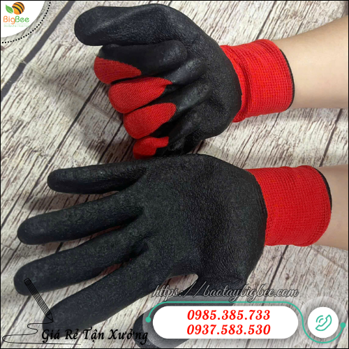 Găng tay phủ cao su chống cắt – An toàn, bền bỉ, linh hoạt cho công nhân. Găng tay phủ cao su chống cắt – An toàn, bền bỉ, linh hoạt cho công nhân.