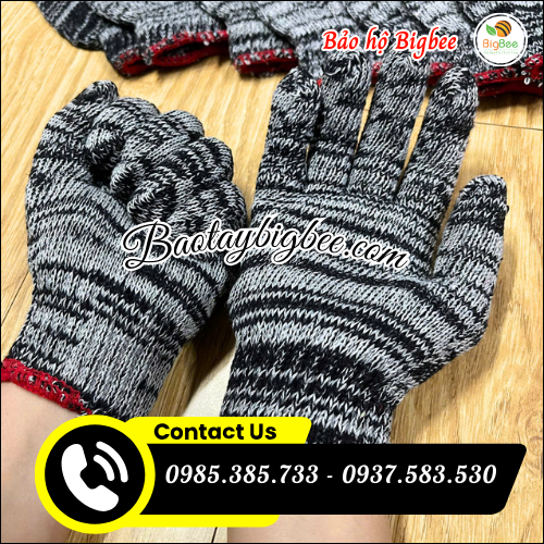 Găng tay bảo hộ sợi len co dãn giá tốt. Găng tay bảo hộ sợi len co dãn giá tốt.