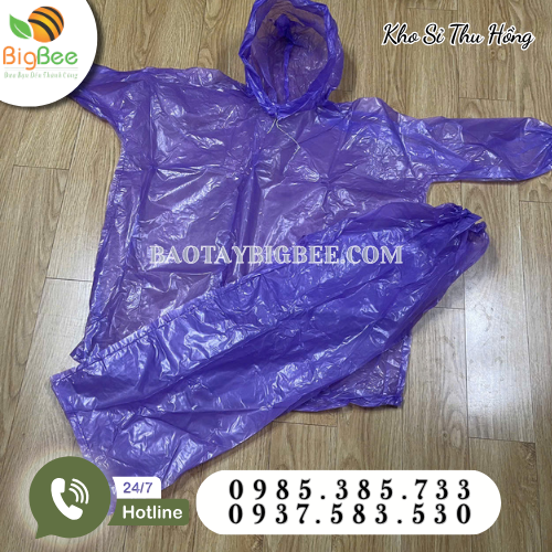 Áo mưa dùng 1 lần tiện lợi giá sỉ Áo mưa dùng 1 lần tiện lợi giá sỉ