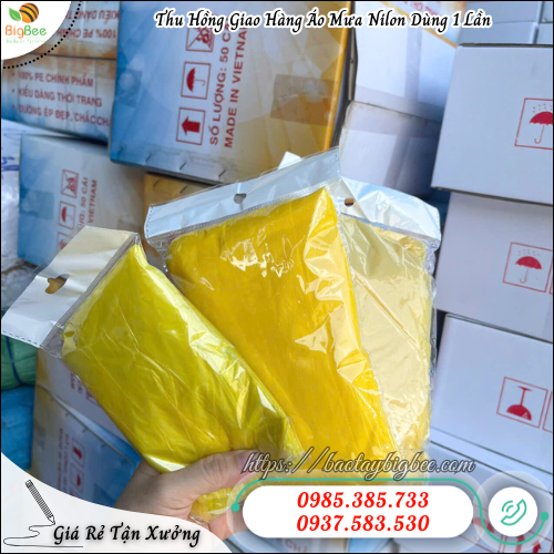 Giải Pháp Chống Mưa Giá Rẻ: Áo Mưa Nilon Dùng 1 Lần. Giải Pháp Chống Mưa Giá Rẻ: Áo Mưa Nilon Dùng 1 Lần.
