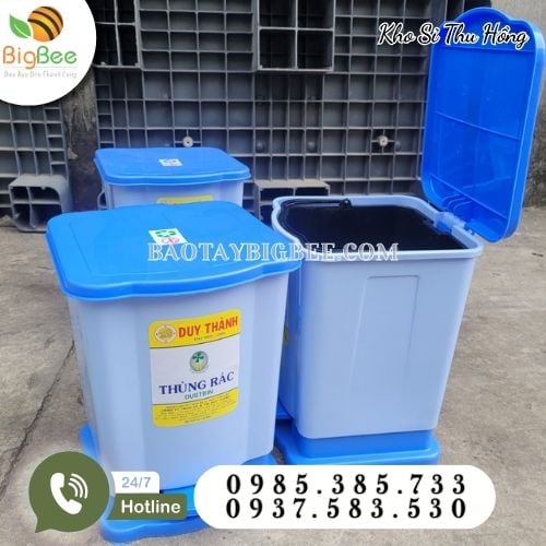 Thùng rác nhựa 10L nhỏ gọn Thùng rác nhựa 10L nhỏ gọn