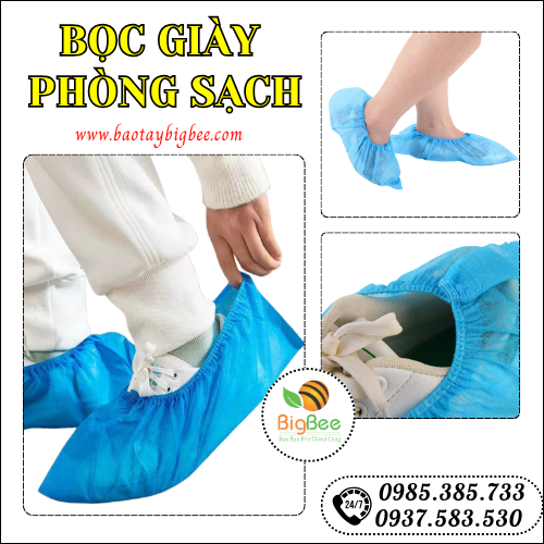 Bọc Giày Y Tế Dùng Một Lần – Dễ Sử Dụng, Phù Hợp Mọi Loại Giày Dép. Bọc Giày Y Tế Dùng Một Lần – Dễ Sử Dụng, Phù Hợp Mọi Loại Giày Dép.