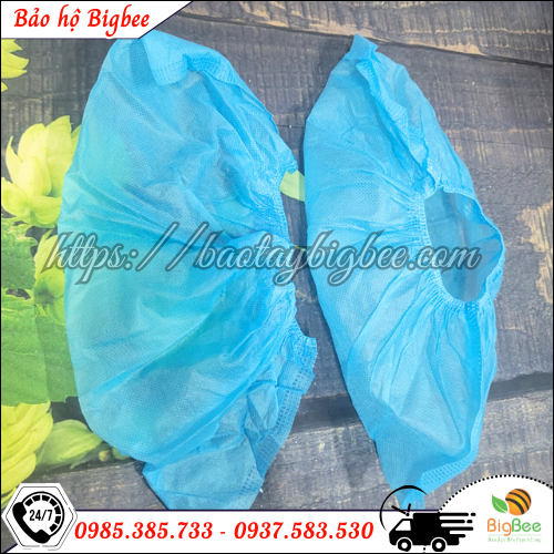Bọc Giày Một Lần Vải Không Dệt Dáng Gọn, Bo Chun Cổ Chân. Bọc Giày Một Lần Vải Không Dệt Dáng Gọn, Bo Chun Cổ Chân.