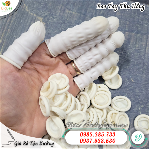 Bao ngón tay chống tĩnh điện giúp thao tác linh kiện chính xác hơn. Bao ngón tay chống tĩnh điện giúp thao tác linh kiện chính xác hơn.