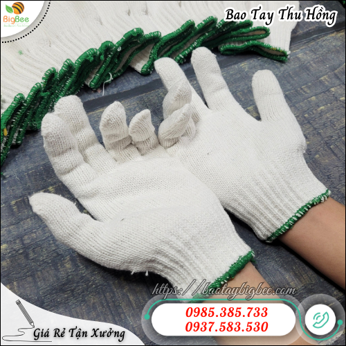 Bao tay len trắng dệt kim – Dày đẹp, đều sợi, dùng lâu không giãn. Bao tay len trắng dệt kim – Dày đẹp, đều sợi, dùng lâu không giãn.