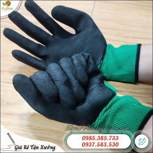 Găng tay bảo hộ phủ cao su chống cắt siêu bền, độ bám chắc vượt trội. Găng tay bảo hộ phủ cao su chống cắt siêu bền, độ bám chắc vượt trội.