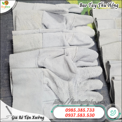 Bao Tay Da Hàn Chịu Nhiệt Công Trình – Nhà Xưởng. Bao Tay Da Hàn Chịu Nhiệt Công Trình – Nhà Xưởng.