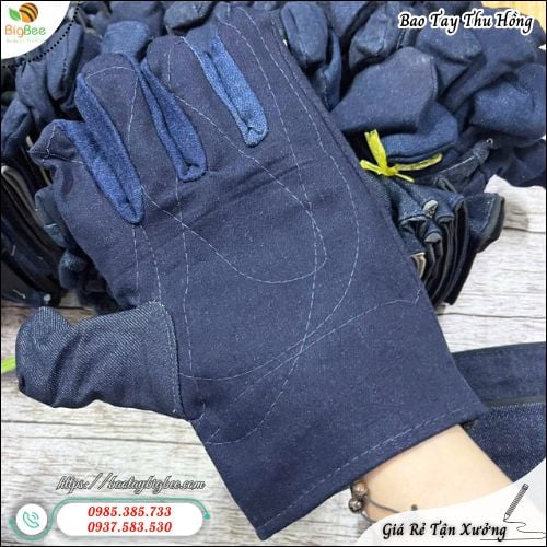 Găng Tay Vải Jean Hạn Chế Trầy Xước Khi Làm Việc Găng Tay Vải Jean Hạn Chế Trầy Xước Khi Làm Việc