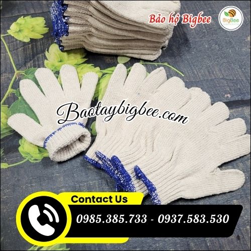 Bao tay len kem 60g bảo hộ giá rẻ. Bao tay len kem 60g bảo hộ giá rẻ.