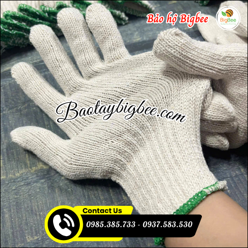 Bao tay len kem 80g cổ dài. Bao tay len kem 80g cổ dài.