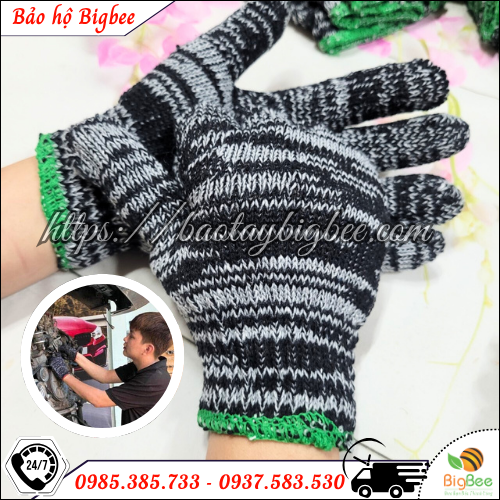 Bao Tay Len Màu Muối Tiêu Giữ Ấm, Thoáng Khí. Bao Tay Len Màu Muối Tiêu Giữ Ấm, Thoáng Khí.
