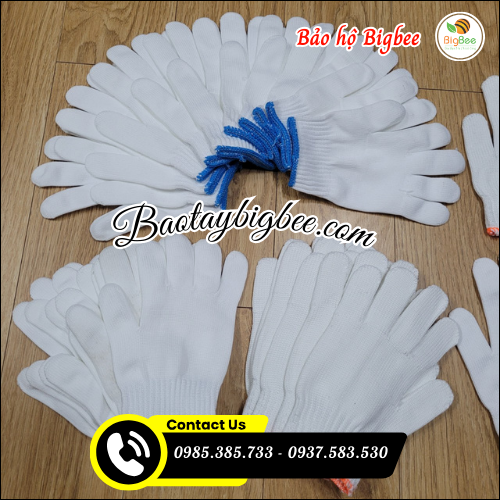 Găng tay len poly cho công trình xây dựng, cơ khí, công nghiệp. Găng tay len poly cho công trình xây dựng, cơ khí, công nghiệp.