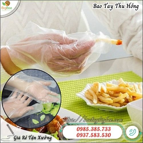 Găng tay nilon nhựa PE tiện lợi dùng trong ăn uống và sinh hoạt. Găng tay nilon nhựa PE tiện lợi dùng trong ăn uống và sinh hoạt.