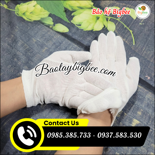 Bao tay trắng thun pe mềm mịn co dãn tốt. Bao tay trắng thun pe mềm mịn co dãn tốt.