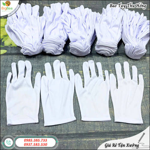 Chuyên sỉ bao tay thun trắng T9 co giãn tốt giá tận kho. Chuyên sỉ bao tay thun trắng T9 co giãn tốt giá tận kho.