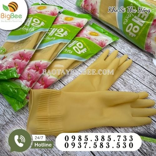 Bao tay cao su Mặt Trời đủ màu - đủ size tại Thu Hồng Bao tay cao su Mặt Trời đủ màu - đủ size tại Thu Hồng
