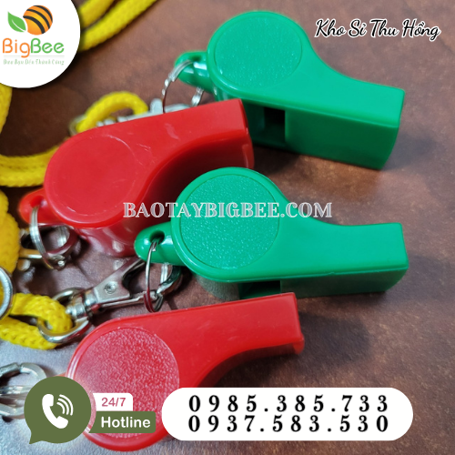 Còi làm từ nhựa ABS bền chắc Còi làm từ nhựa ABS bền chắc